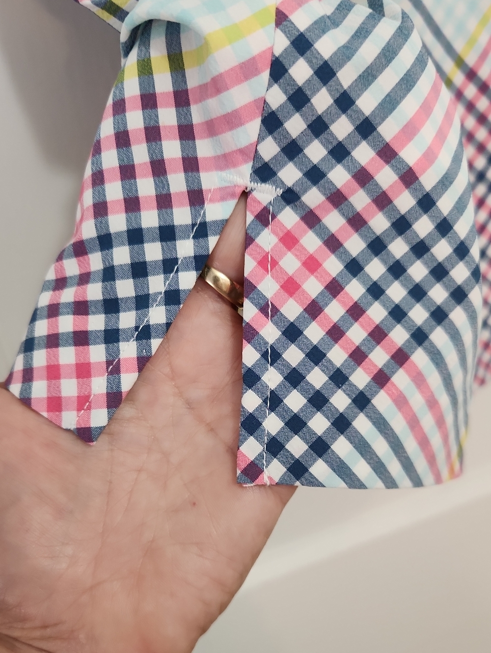 Lady Hagen Plaid Check Golf Skort Size 14 - Picture 7 of 11